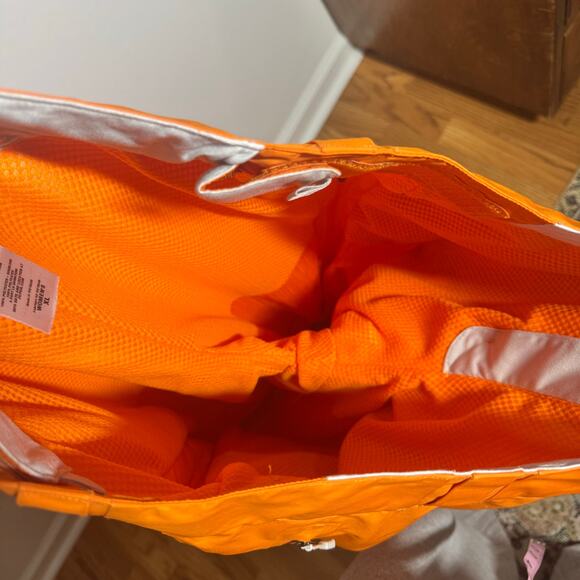 Patagonia Powder Bowl Snow Pants Women XL Orange Gortex Sport Active Pocket - Picture 5 of 15